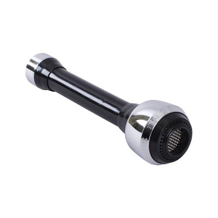 Водоспестяващ аератор Siroflex Sirius 2508/1S 14см черен F22x1-M24x1