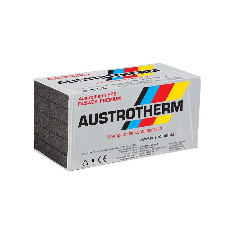 Фасаден стиропор Austrotherm EPS FF+ 2см графитен
