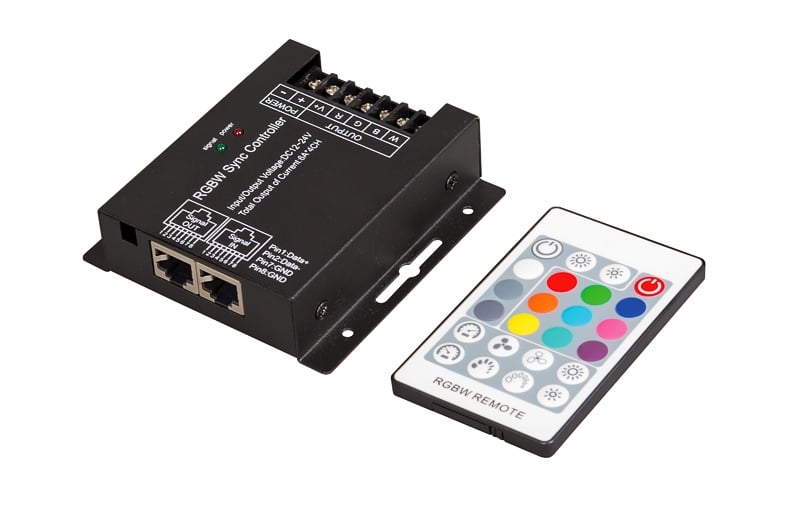 RF контролер за RGB LED осветление 24А