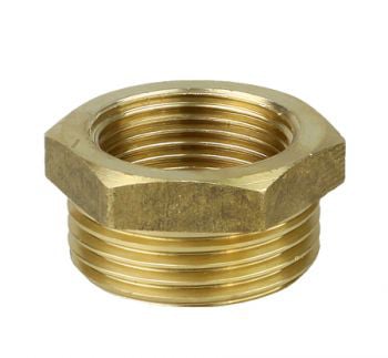 Матиран жълт вътрешно редуктивен нипел 1/2" М * 3/8" Ж  Ths Thermostyle
