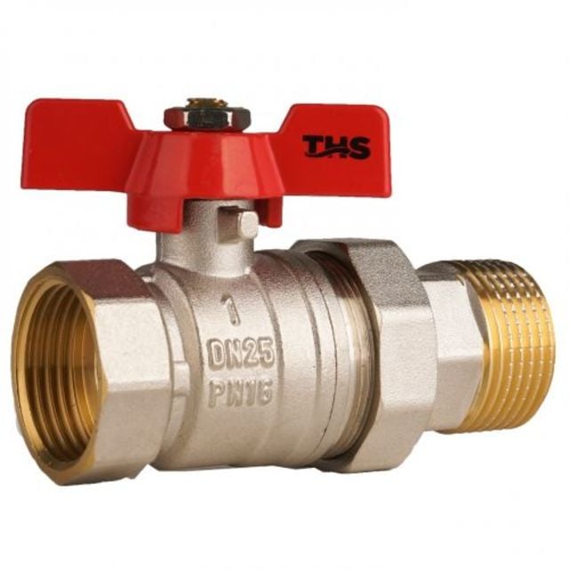 Сферичен кран с холендър със салников механизъм Ths Thermostyle 3/4''
