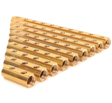Профилен колектор 5 отвора Ths Thermostyle 1" 