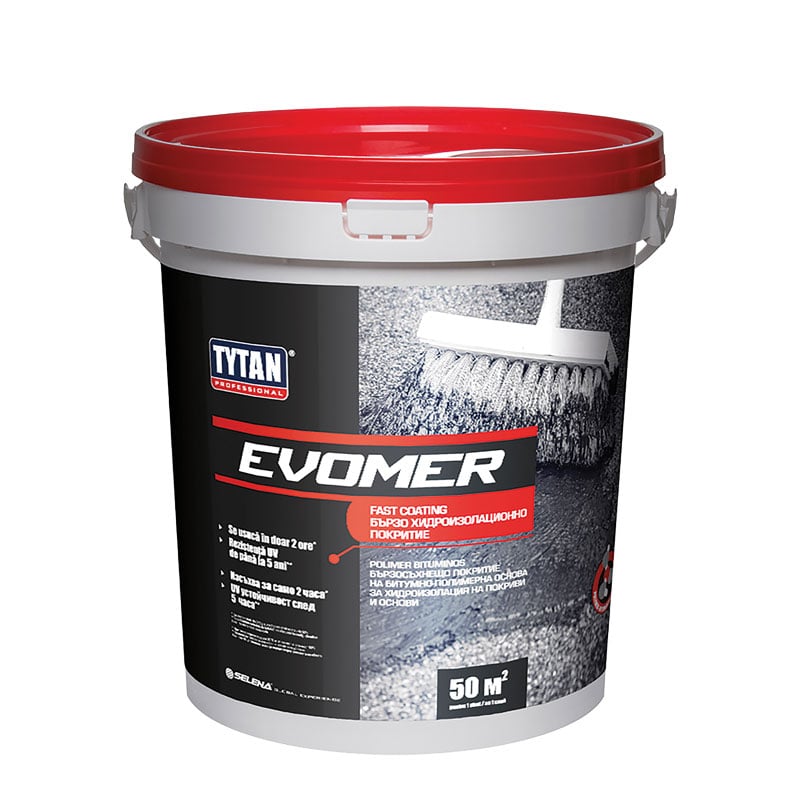 Бързо хидроизолационно покритие Tytan Professional Evomer 9 кг