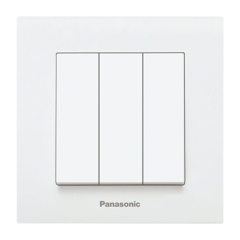 Троен ключ Каре Плюс Panasonic бял
