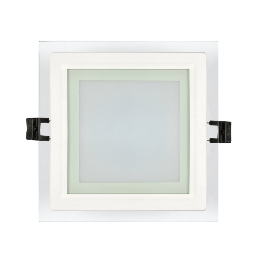 LED стъклен панел квадрат 6W 2700K 