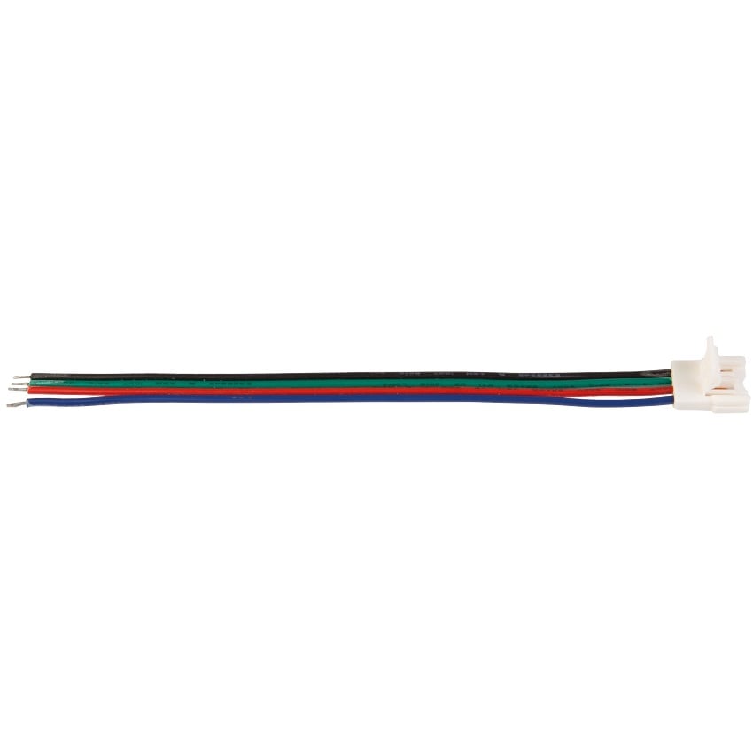 Гъвкав конектор за RGB LED лента Ultralux 10мм 5 броя в пакет