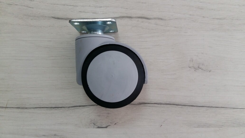 Колелце HTC-551 с планка H-70мм Ø50мм