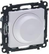 Механизъм за ротативен димер Legrand Valena Life 5-75W LED 5-300VA 5-300W / бял