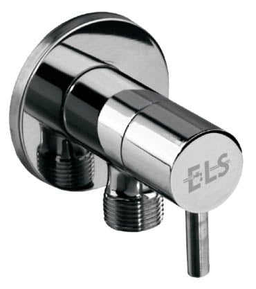 Ъглов кран с керамичен механизъм 1/2" х 3/4"  модел 1001