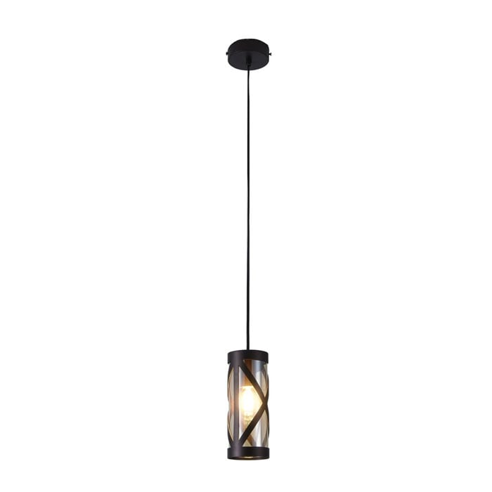 Осветително тяло Ziel Lighting E-P010-1 E14 кафяво