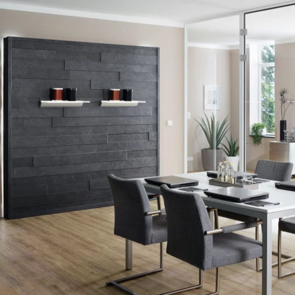 3D MDF ламперия сива плоча Krono Original Kronowall 129,6х13,2х1,2см