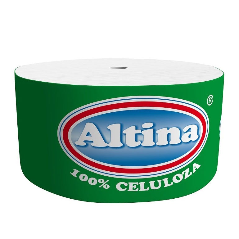 Тоалетна хартия Altina Jumbo трипластова 