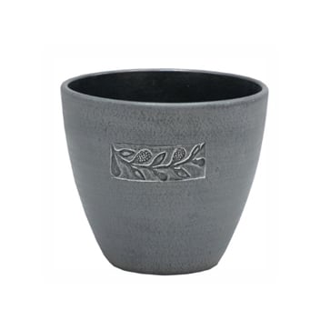Саксия Black ø17x16см черна