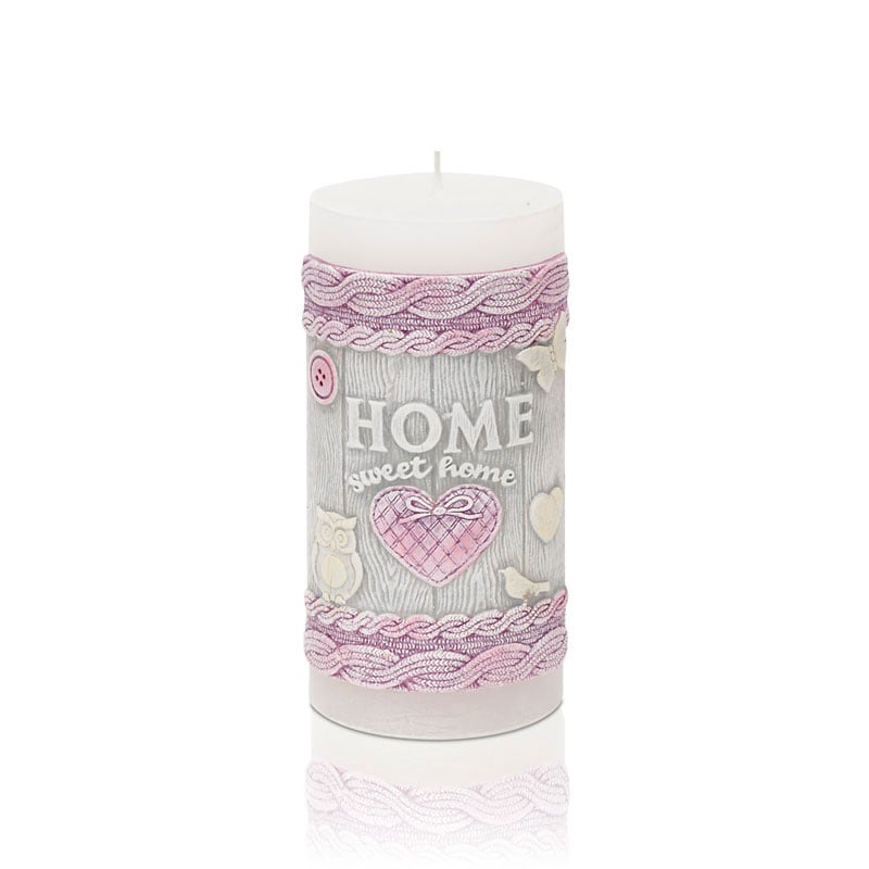 Свещ Home 70x140мм