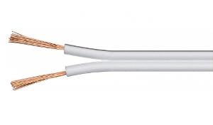 Кабел TMT ШВПЛ-А H03VH-H 2х0.75мм бял