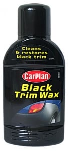 Вакса за пластмаса Carplan BTW375 черна 375мл