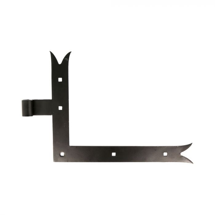 L-образно рамо за панта Amig Black Rustic style мод.4000 R ø14мм 300x240x50мм