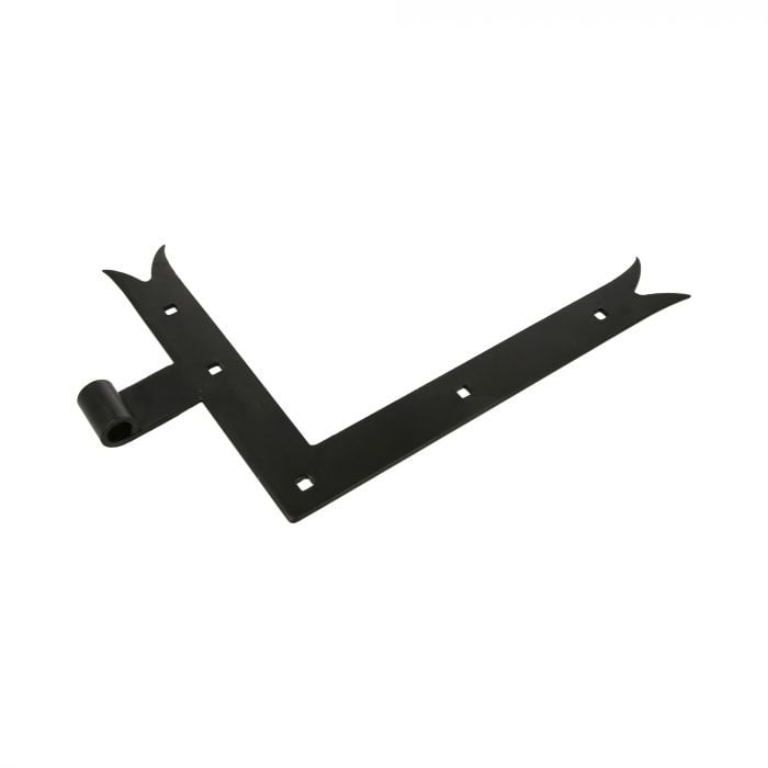 L-образно рамо за панта Amig Black Rustic style мод.4000 L ø14мм 400x240x50мм