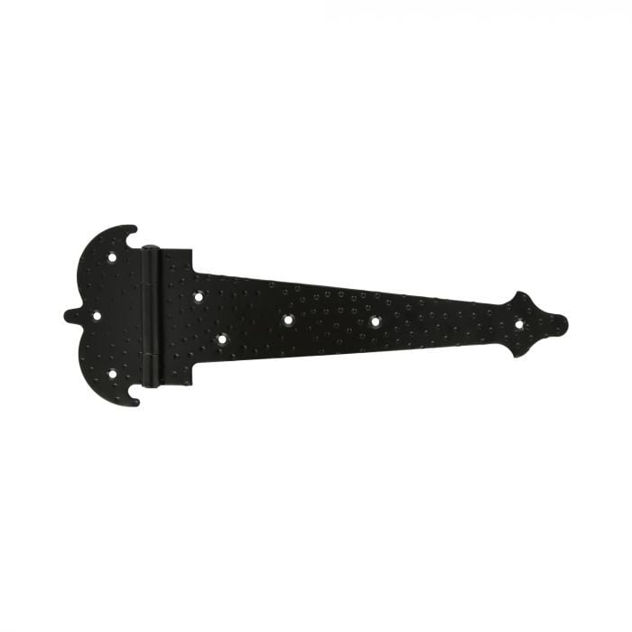 Шарнирна панта с рамо Amig Black Rustic style мод.554 / 88x150мм