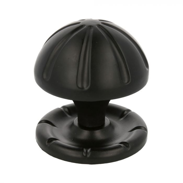 Дръжка топка за врата Amig Black Rustic style мод.16 / ø75мм