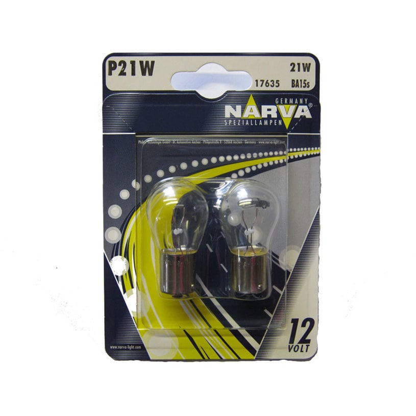 Крушки Narva P21W 12V 21W ba15s. блистер
