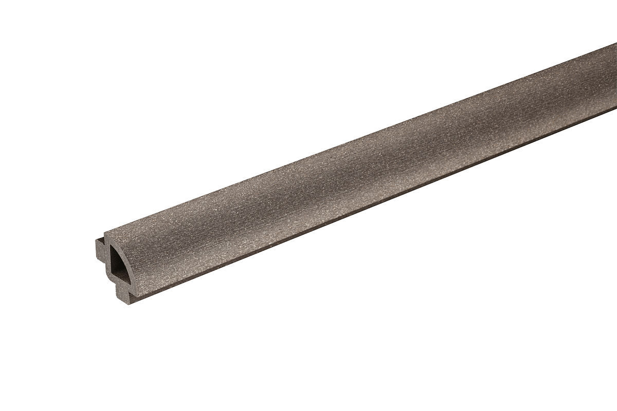 Профил за декинг орех D 32MM/32MM, 2.4M BERGDECK
