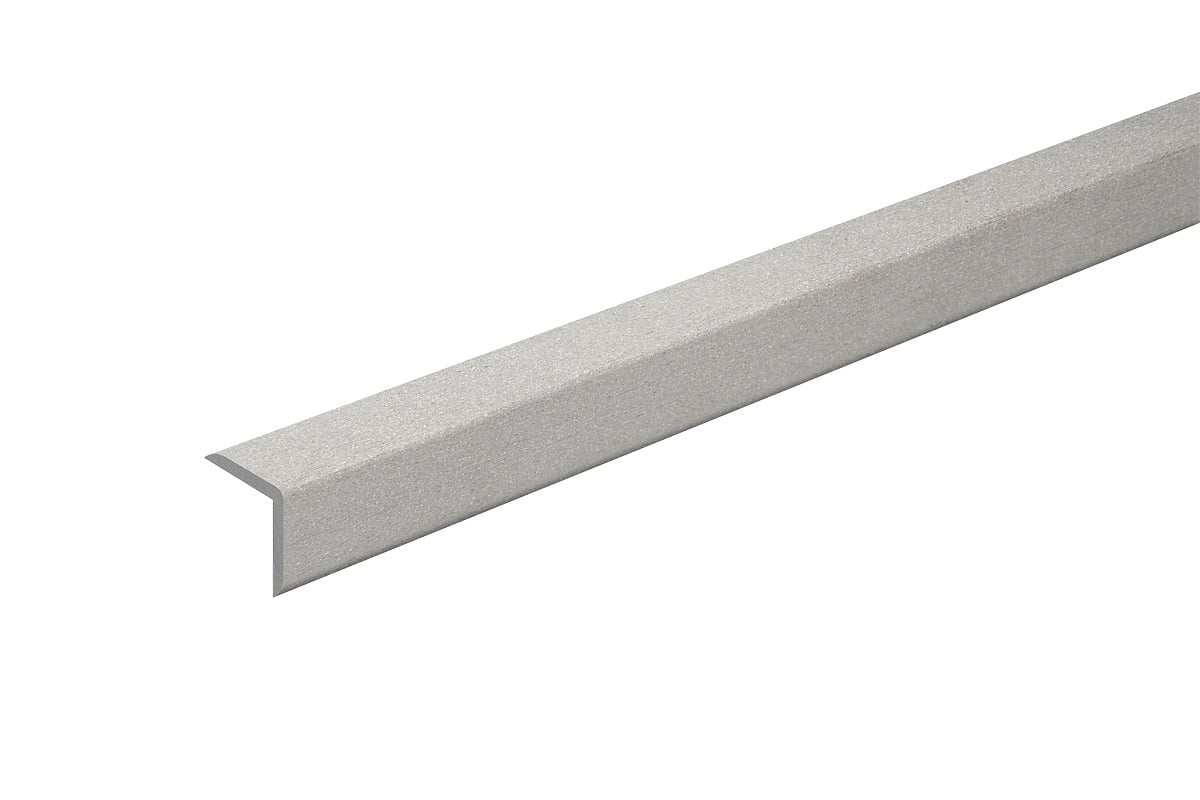 Г-образен профил за WPC декинг Bergdeck Brushed D 30мм/30мм/2.4м антрацит