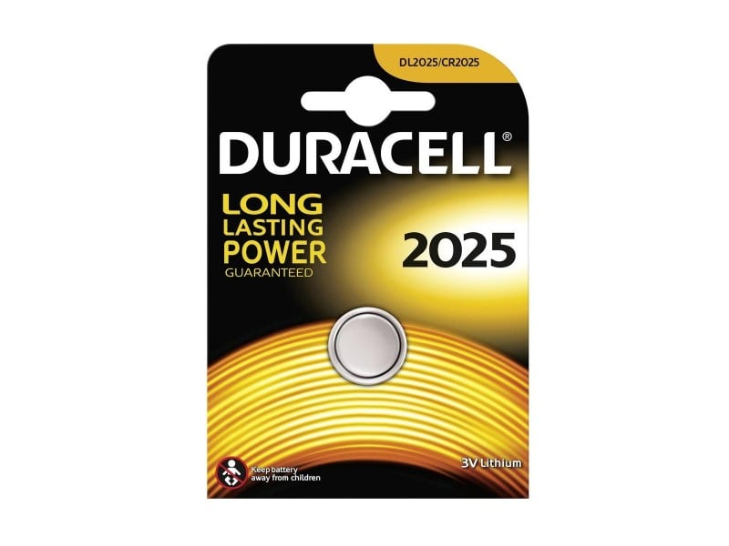 Литиева батерия Duracell CR 2025