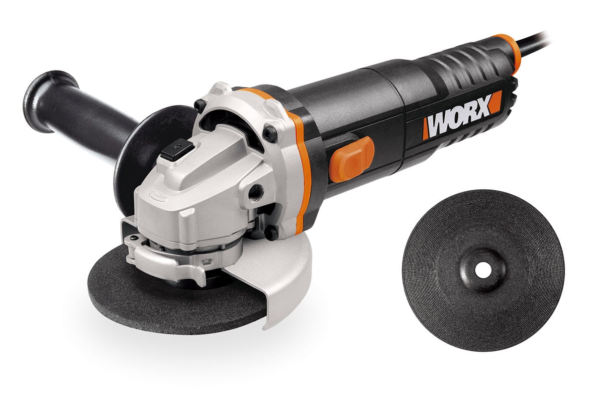 Ъглошлайф Worx WX711 / 750W с диск за шлайфане 115мм