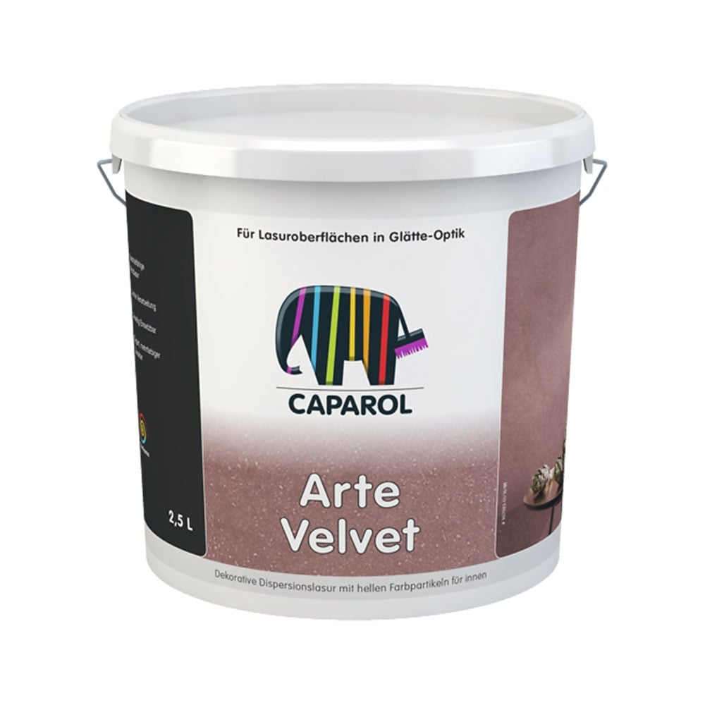 Интериорен декоративен лак Capadecor Arte Velvet 2,5л