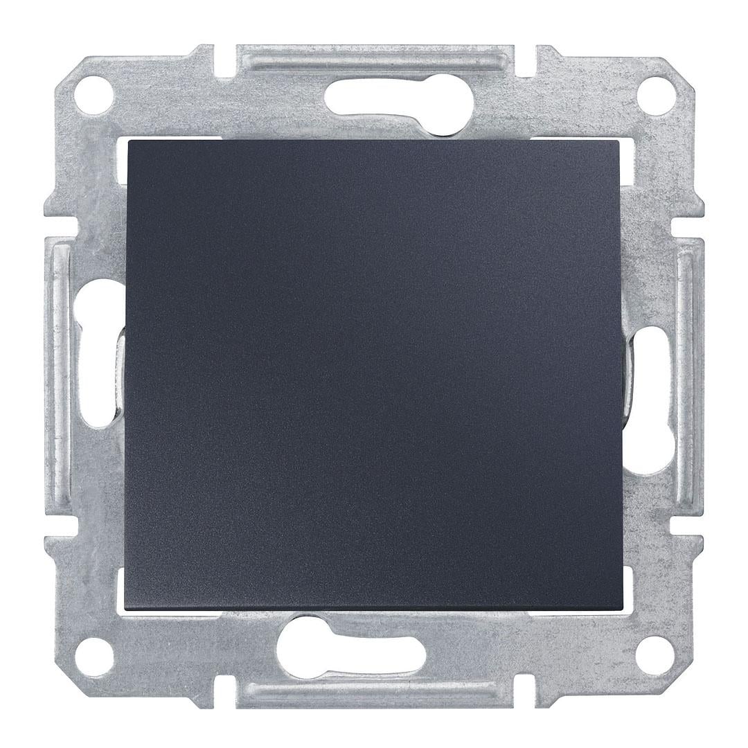 Механизъм за единичен ключ Schneider Sedna SDN0100170 графит