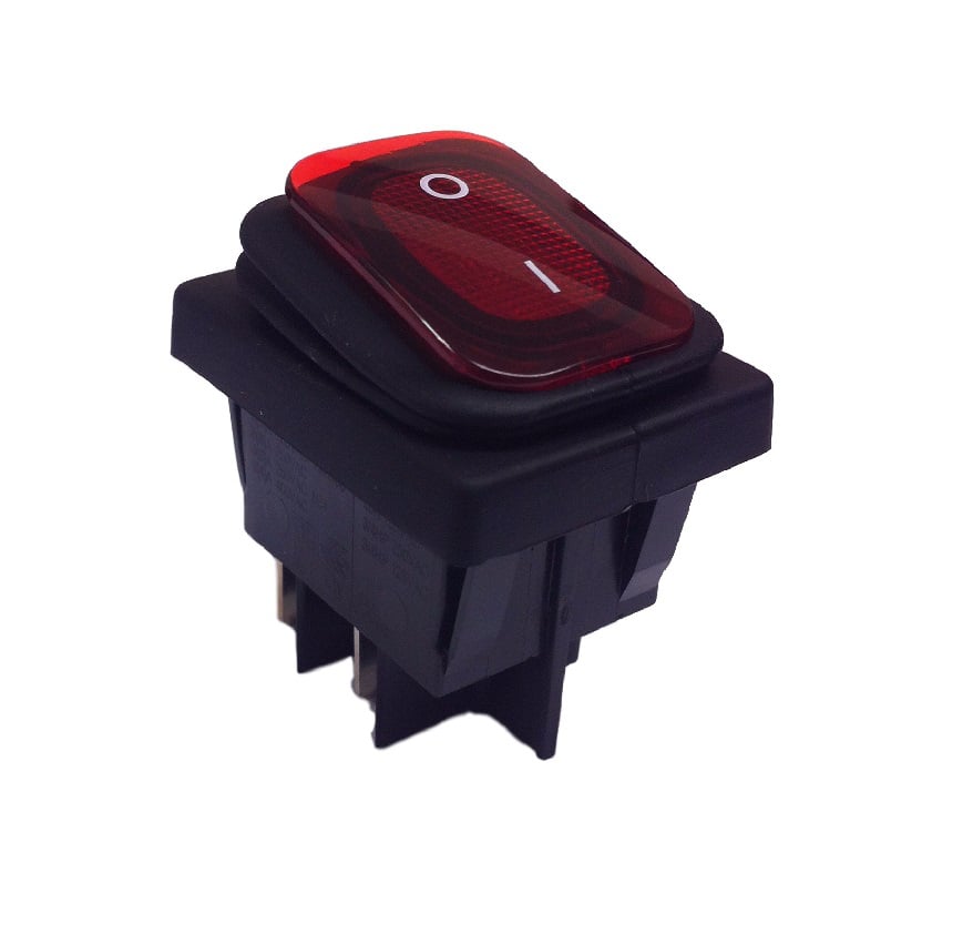 Двуполюсен електрически ключ / прекъсвач 250V 20A