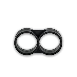Двойна крайна скоба тип Осморка 16mm / 10 броя