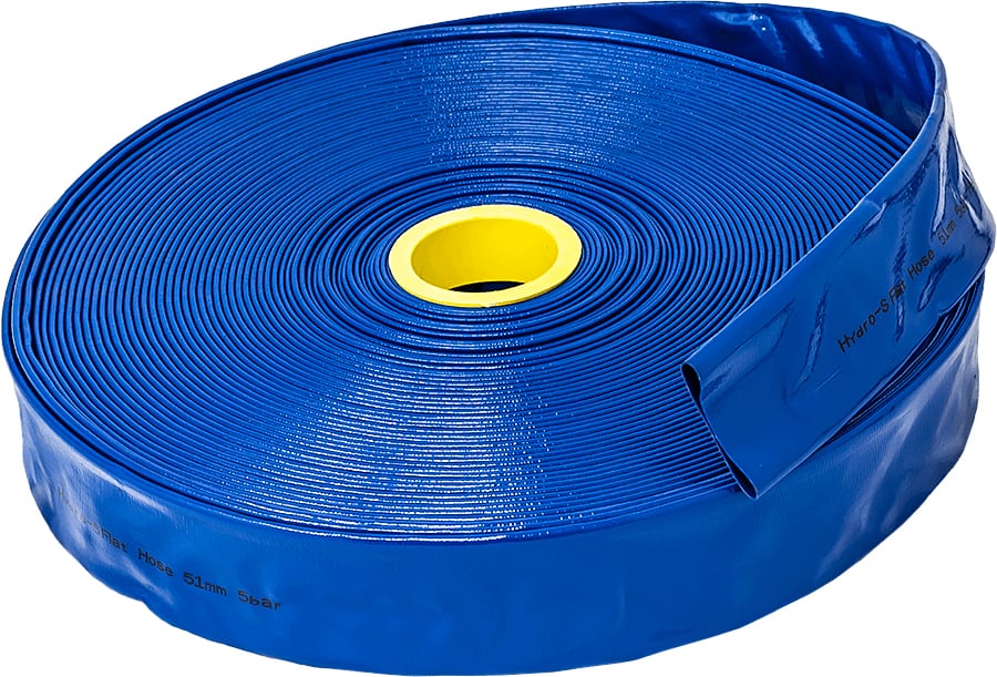 Плосък маркуч LayFlat Hydro S 1" ф25 / 3bar / 100 м