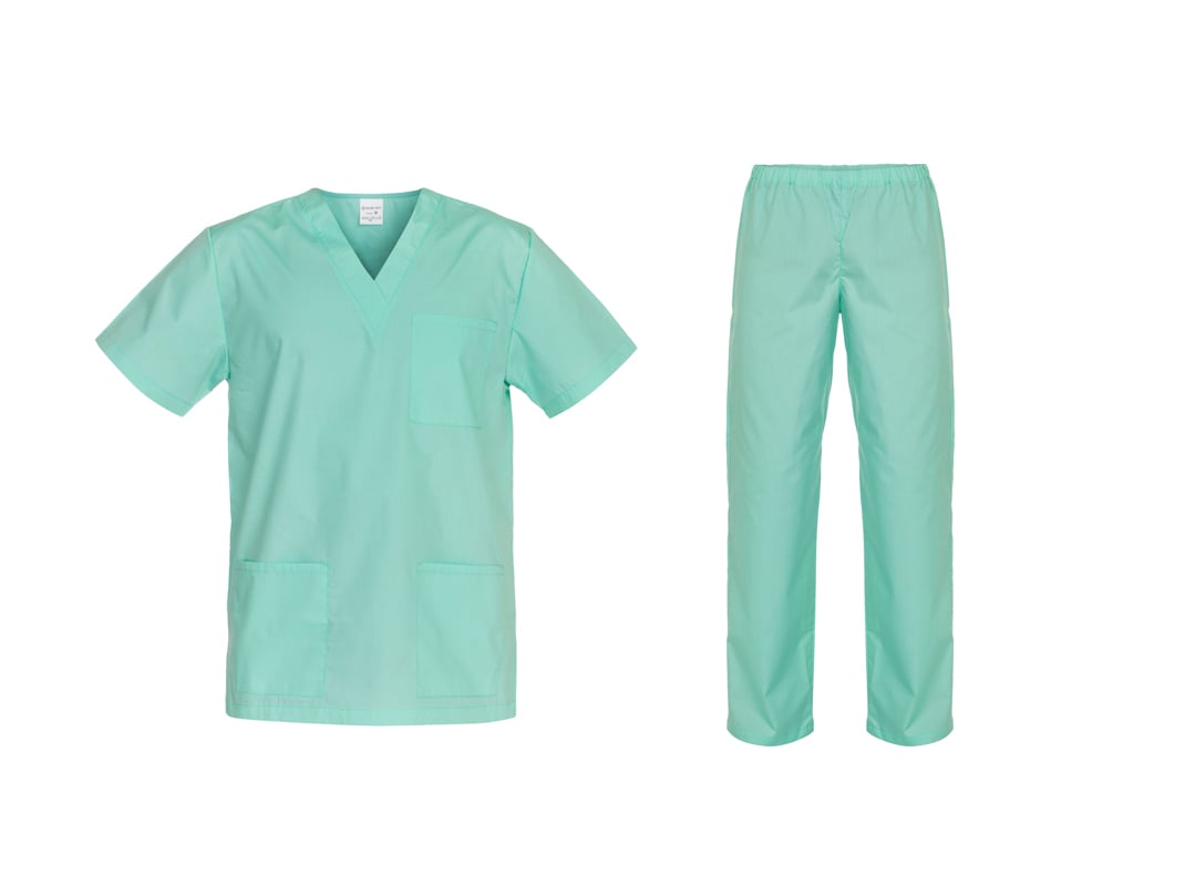 Комплект унисекс туника с панталон Cesare 430123 резеда 2XL