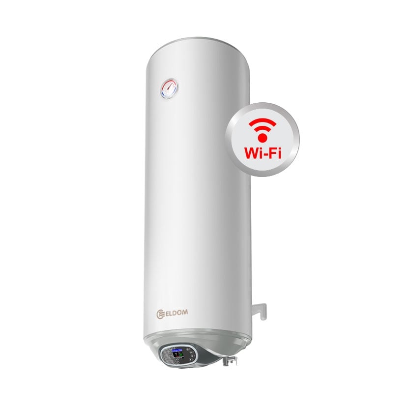 Вертикален бойлер Елдом WV08039EW Wi-Fi 80л 3000W