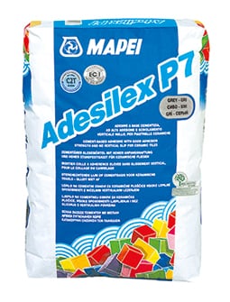 Флексово лепило за плочки и гранитогрес Adesilex P7 C2T 25 кг