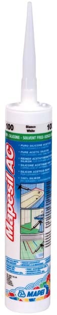 Санитарен силиконов уплътнител Mapei Mapesil AC110
