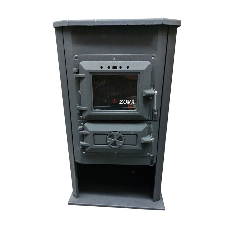 Камина Зора 8.9 kW / Чугунена плоча