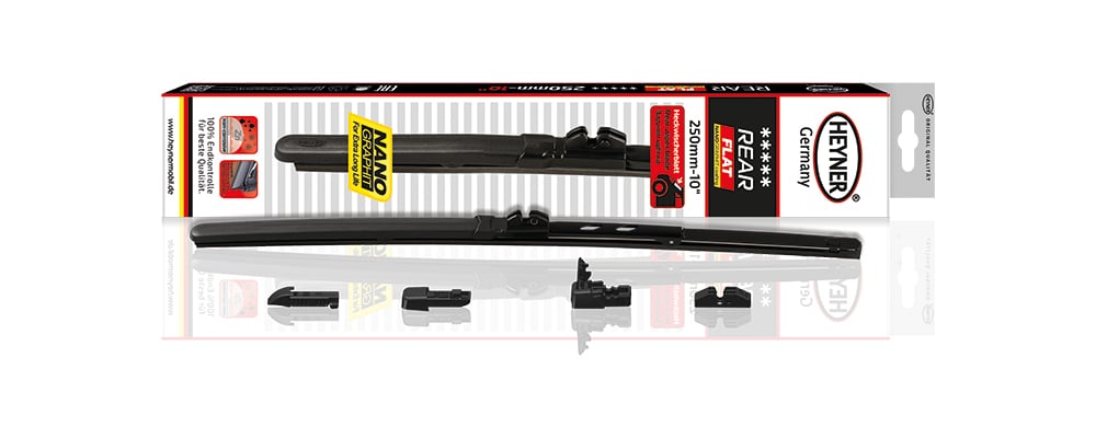 Специална задна чистачка Heyner Hybrid Flat 250 mm / 10“