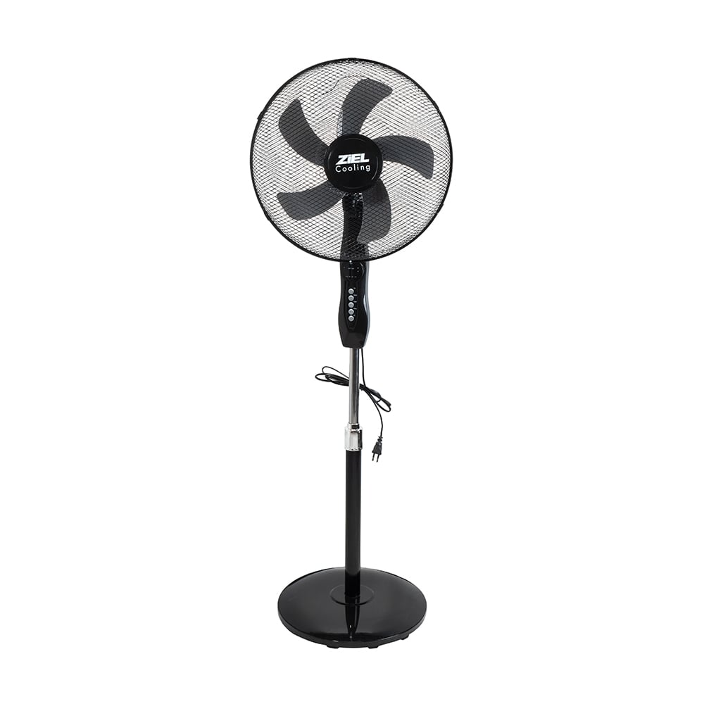 Вентилатор на стойка с дистанционно Ziel Cooling FS-40-908R 16" / 40 см / 40 W