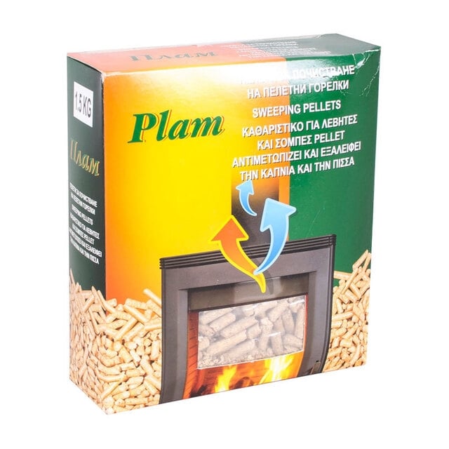 Пелети за почистване на пелетни горелки Plam 1,5 кг