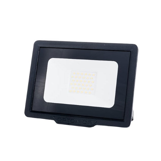 LED прожектор Optonica черен 30W 6000K IP65