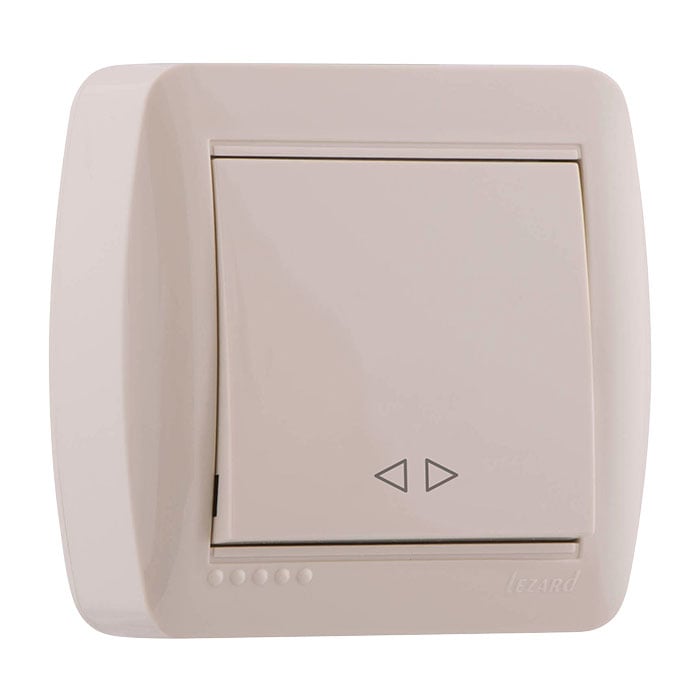 Девиаторен ключ за открит монтаж Demet Lezard 711-0300-105 крем