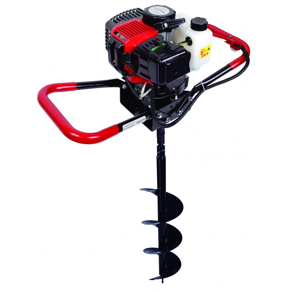 Моторен свредел Raider RD-EA02 1.65kW (2.2hp) 52cc със свредло Ø200х820mm