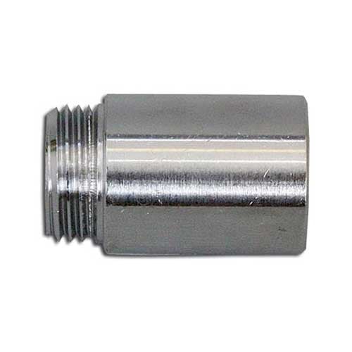 Дебелостенен месингов удължител Ths Thermostyle хром 3/8" х 10мм