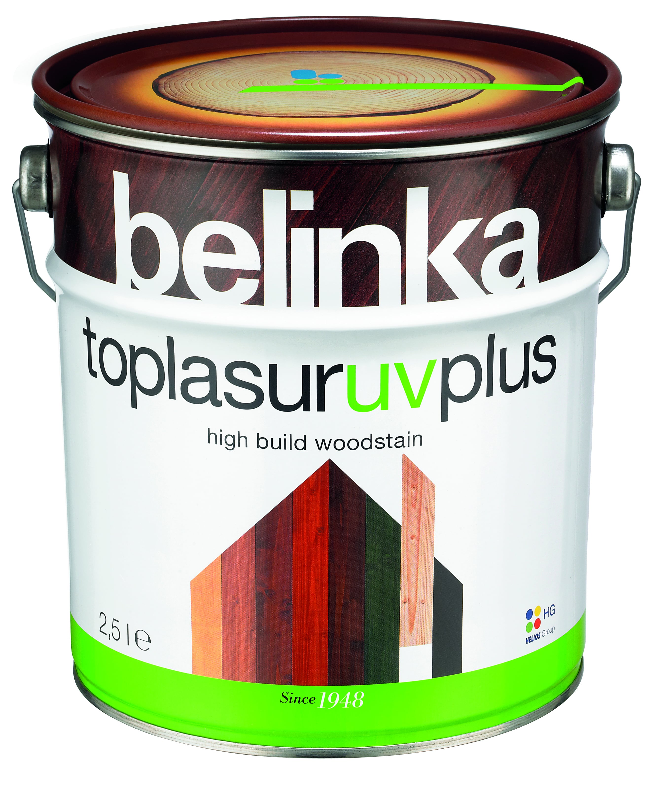 Лазурен лак за дърво Belinka Toplasur UV Plus пиния 2,50 л
