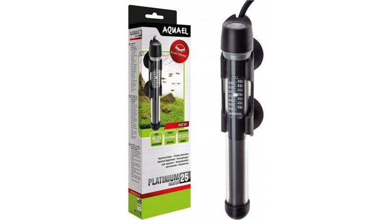 Електронен нагревател за аквариум AquaEL Platinum Glass Heater 25W