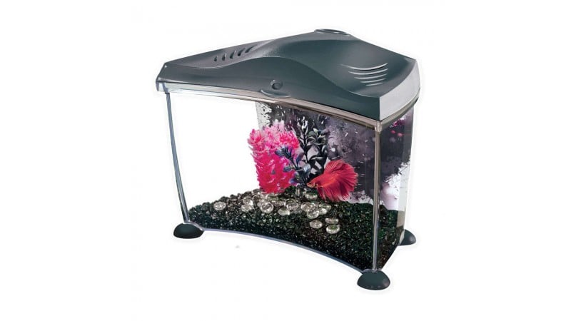 Аквариум Marina Betta Kit Graphite 6,7L 33х25х21см