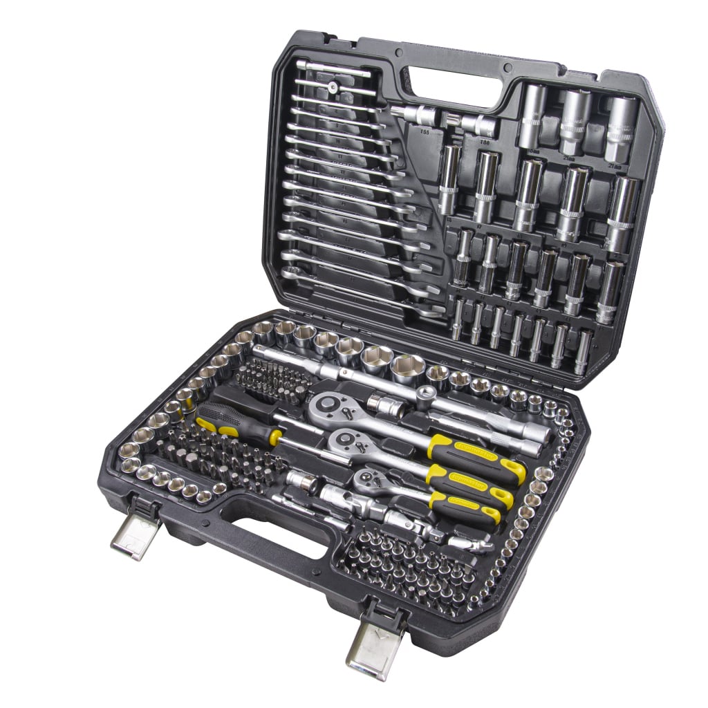 Комплект инструменти CR-V първо поколение TMP 216 части 1/4" & 3/8" & 1/2"